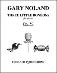 Three Little Bonbons, Op. 59 piano sheet music cover Thumbnail